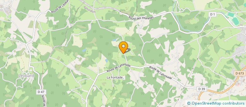 localisation de l'entreprise EDENIA 46 à GOURDON