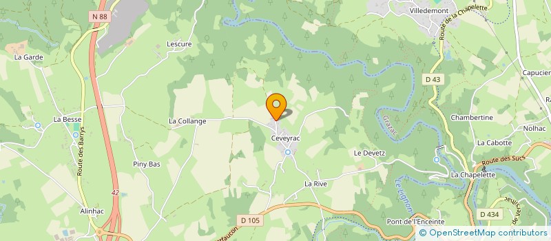 localisation de l'entreprise EDENIUM PARTNERS  YSSINGEAUX