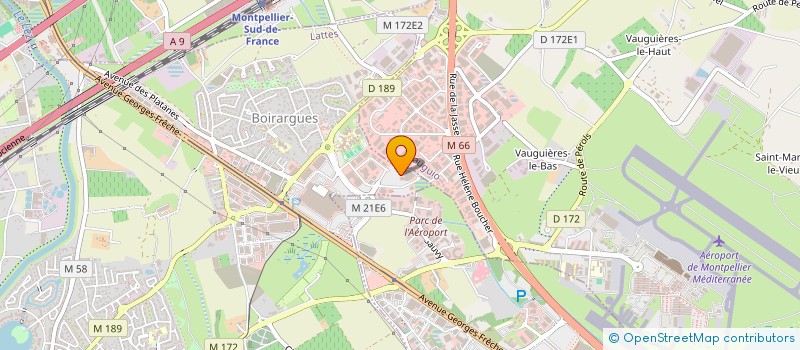 localisation de l'entreprise EDENKA à LATTES