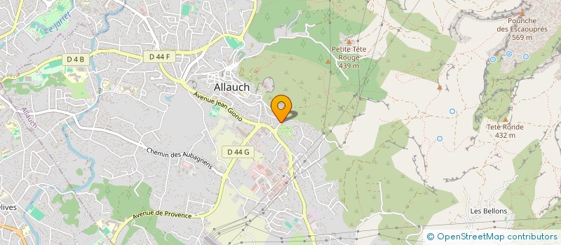 localisation de l'entreprise EDENLY  ALLAUCH