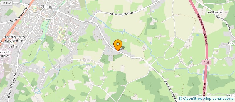 localisation de l'entreprise EDENVIEW  CHANGE