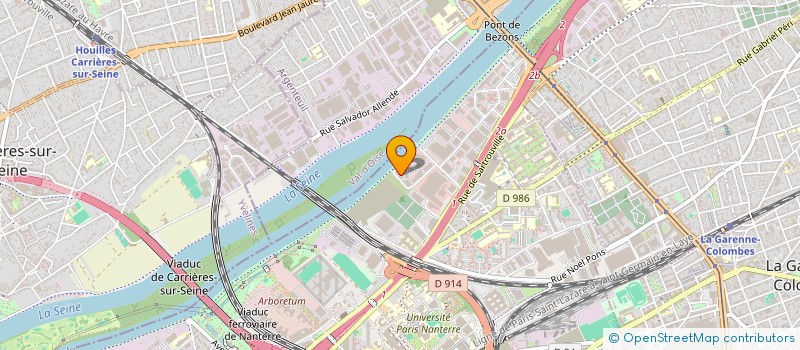 localisation de l'entreprise EDENWAYS à NANTERRE