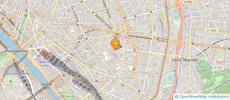 localisation de l'entreprise EDEP 7 à PARIS