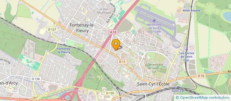 localisation de l'entreprise EDER BTP  SAINT-CYR-L'ECOLE