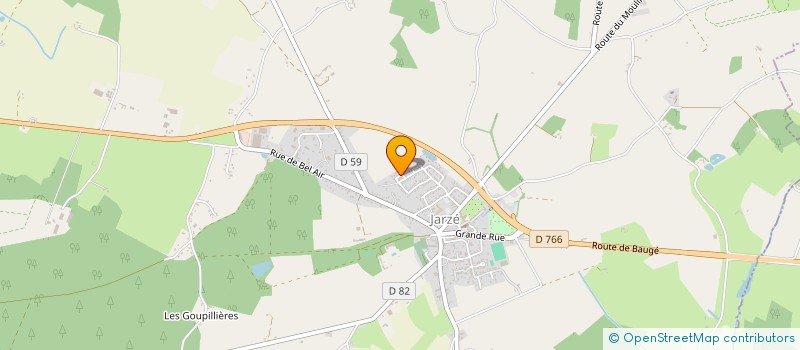 localisation de l'entreprise EDERIC  JARZE VILLAGES