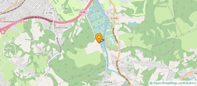 localisation de l'entreprise EDERKI EMOTIONS à SAINT-JEAN-DE-LUZ