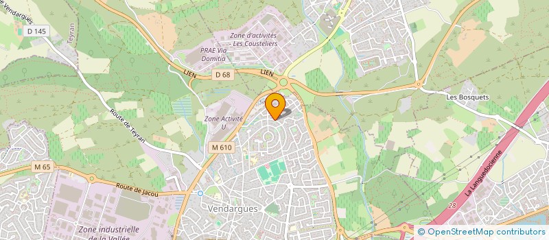 localisation de l'entreprise EDES à MONTPELLIER