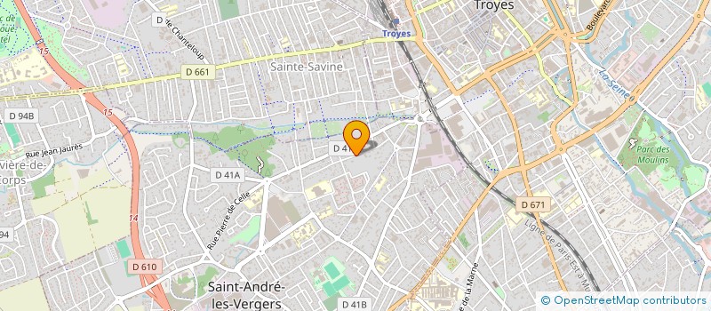 localisation de l'entreprise EDESA KASZTELAN à SAINT-ANDRE-LES-VERGERS