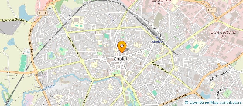 localisation de l'entreprise EDESSA à CHOLET