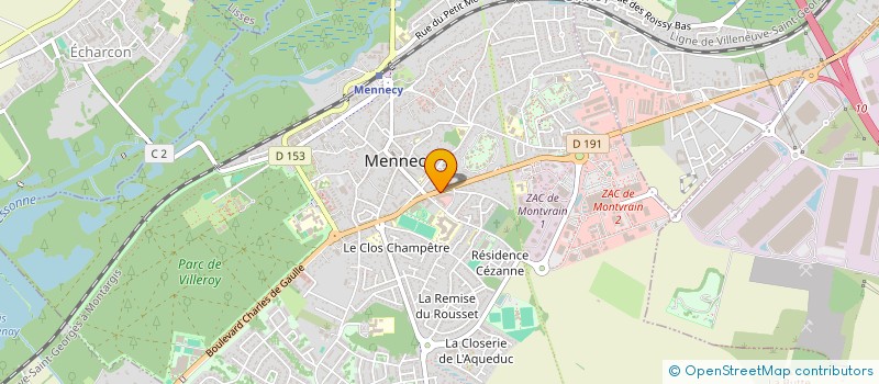 localisation de l'entreprise EDESSA à MENNECY