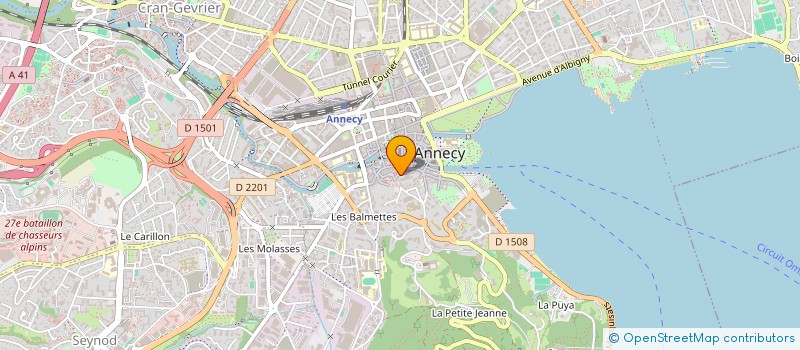localisation de l'entreprise EDESSE à ANNECY