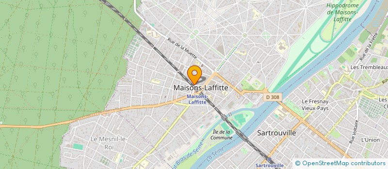 localisation de l'entreprise EDESSE à MAISONS-LAFFITTE