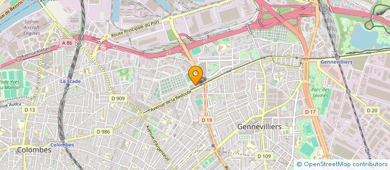 localisation de l'entreprise EDEYZ  ASNIERES-SUR-SEINE