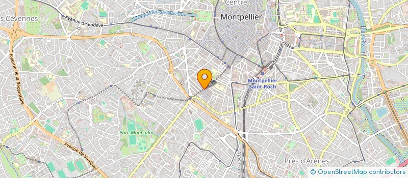 localisation de l'entreprise EDFF à MONTPELLIER