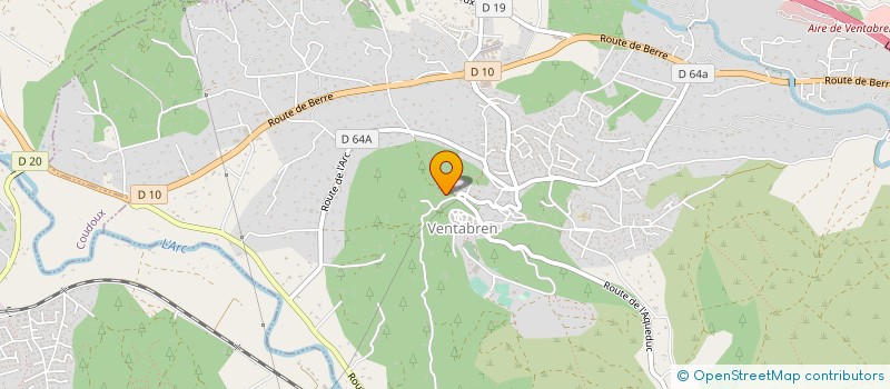 localisation de l'entreprise EDG CONSEIL  VENTABREN