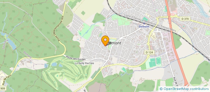 localisation de l'entreprise EDG RENOV  DOMONT