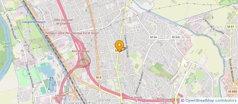 localisation de l'entreprise EDGAR à TOULOUSE