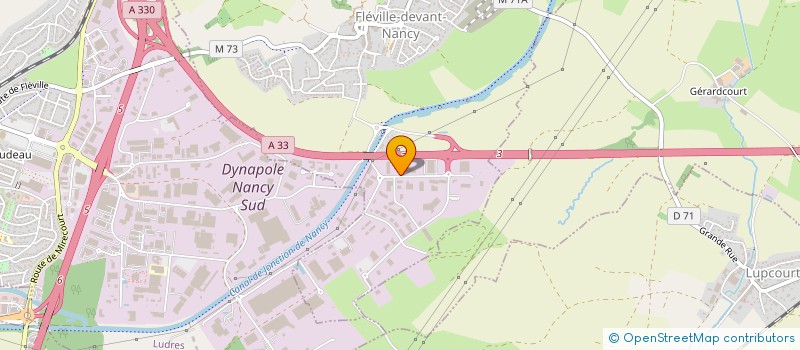 localisation de l'entreprise EDGAR ET ASSOCIES  FLEVILLE-DEVANT-NANCY