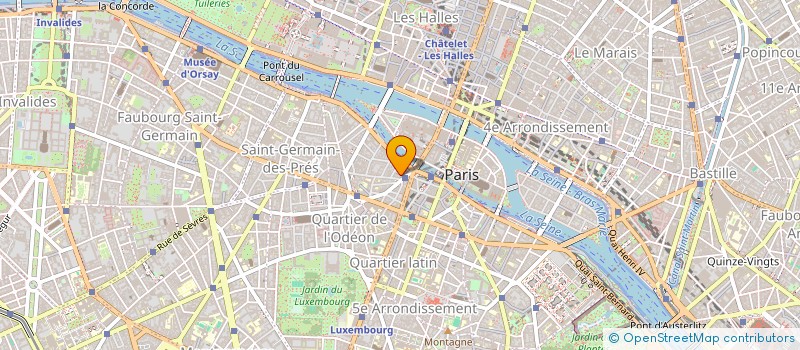 localisation de l'entreprise EDGAR JAYET  PARIS