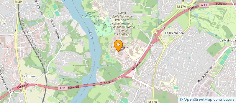 localisation de l'entreprise EDGAR SAS  NANTES