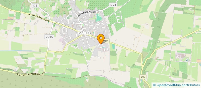 localisation de l'entreprise EDGARD  MOURIES