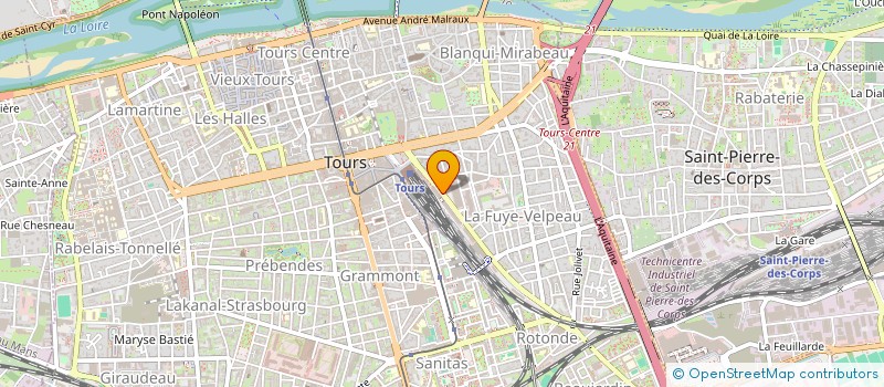 localisation de l'entreprise EDGARD IMMO BIARRO  TOURS