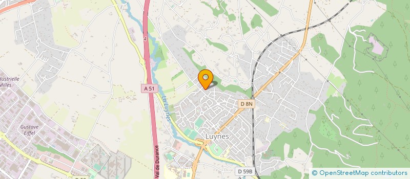 localisation de l'entreprise EDGD.COM à AIX-EN-PROVENCE