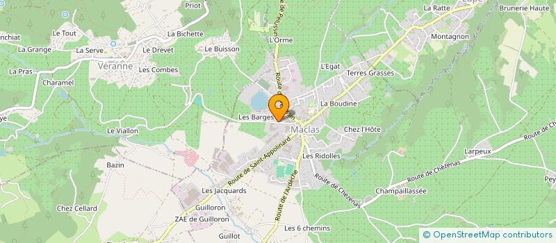 localisation de l'entreprise EDGD FINANCE  MACLAS