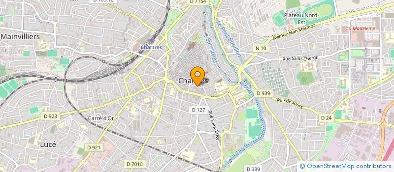 localisation de l'entreprise EDGE à CHARTRES