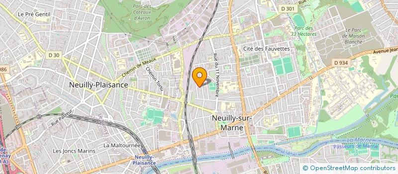 localisation de l'entreprise EDGE à NEUILLY-SUR-MARNE