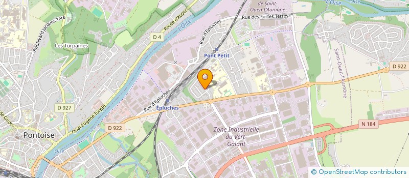 localisation de l'entreprise EDGE GUARD STUDIOS  SAINT-OUEN-L'AUMONE