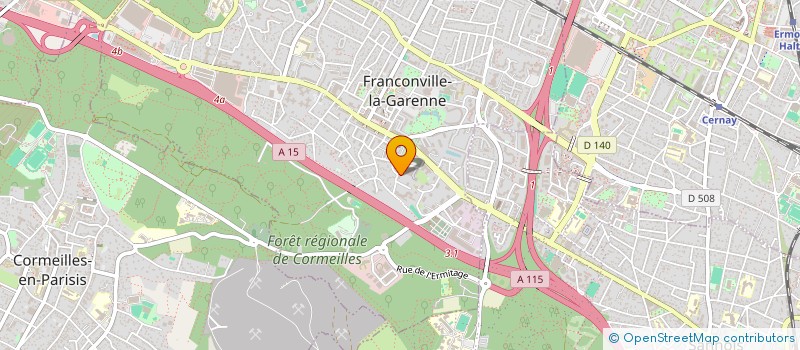 localisation de l'entreprise EDGE PRO BAT  FRANCONVILLE