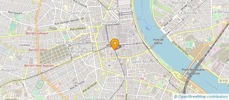 localisation de l'entreprise EDGE SECURITY à BORDEAUX