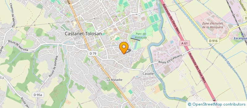 localisation de l'entreprise EDGE SPECTRUM à CASTANET-TOLOSAN