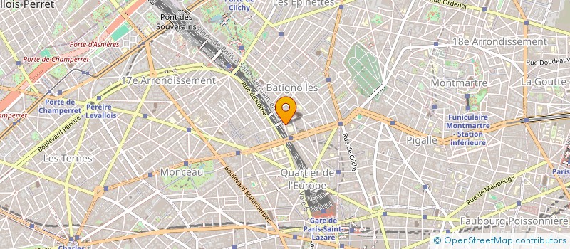 localisation de l'entreprise EDGESUPPORT  PARIS