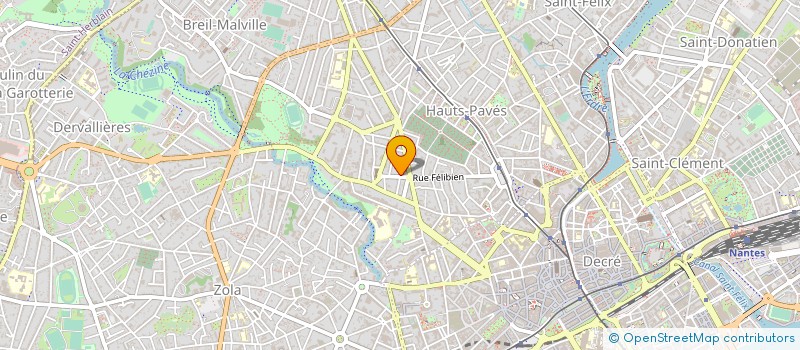 localisation de l'entreprise EDGOVIMAR à NANTES