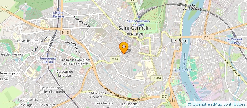 localisation de l'entreprise EDGP CONSULTING  SAINT-GERMAIN-EN-LAYE