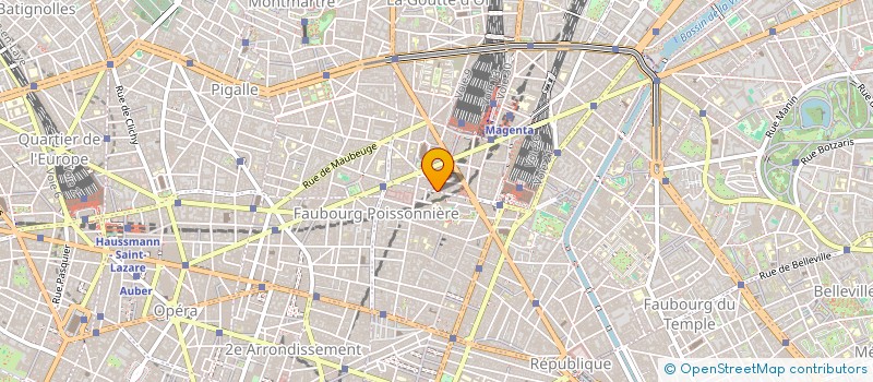 localisation de l'entreprise EDH 75 à PARIS