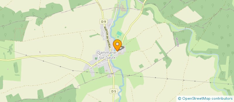 localisation de l'entreprise EDH DES VALS à DAMMARIE-SUR-SAULX