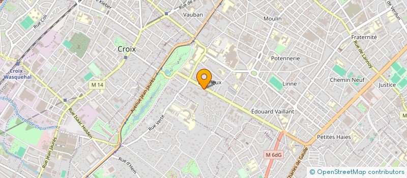 localisation de l'entreprise EDHEC FOR AFRICAN BUSINESS  ROUBAIX