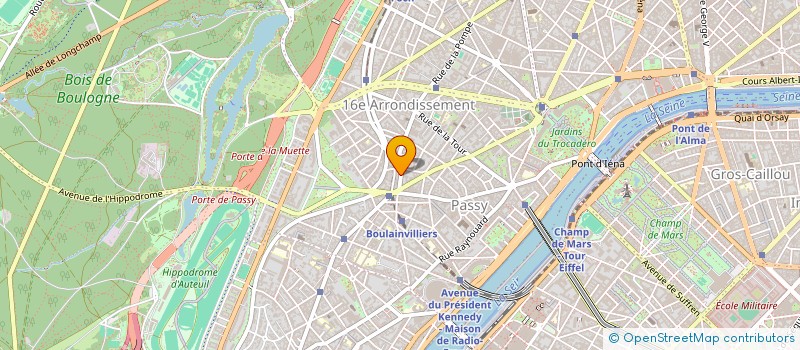 localisation de l'entreprise EDHOJO  PARIS