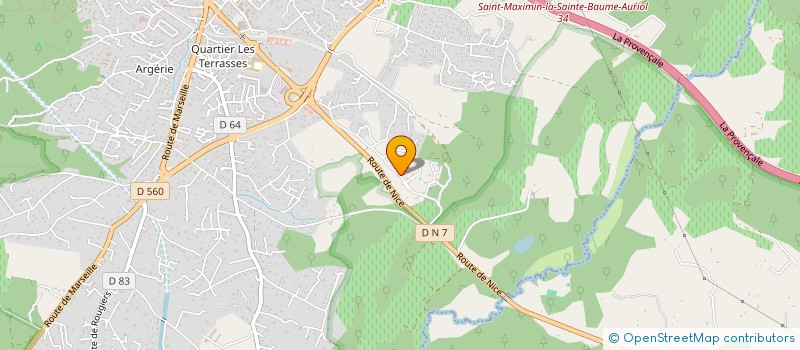 localisation de l'entreprise EDI  SAINT-MAXIMIN-LA-SAINTE-BAUME