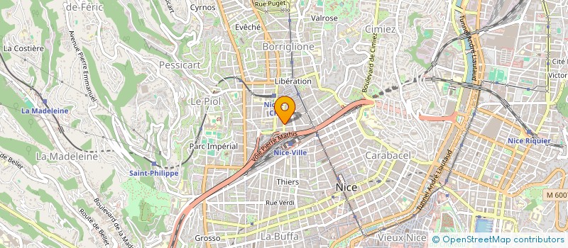 localisation de l'entreprise EDI DRIVER à NICE
