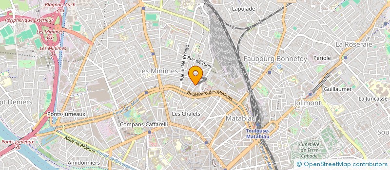 localisation de l'entreprise EDI EXPERTISES à TOULOUSE