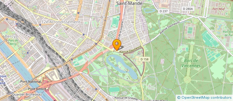 localisation de l'entreprise EDI-FUSION  SAINT-MANDE