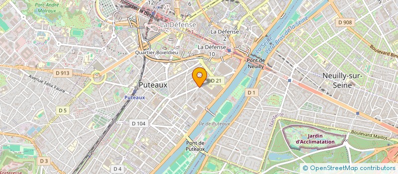 localisation de l'entreprise EDI-JPA  PUTEAUX