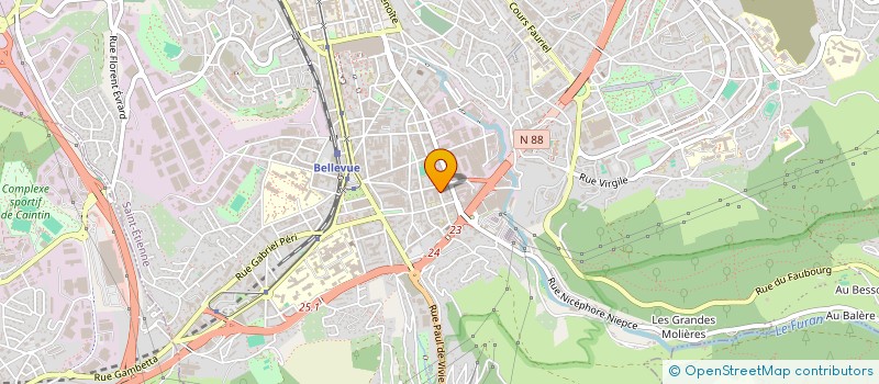 localisation de l'entreprise EDI LOIRE à SAINT-ETIENNE