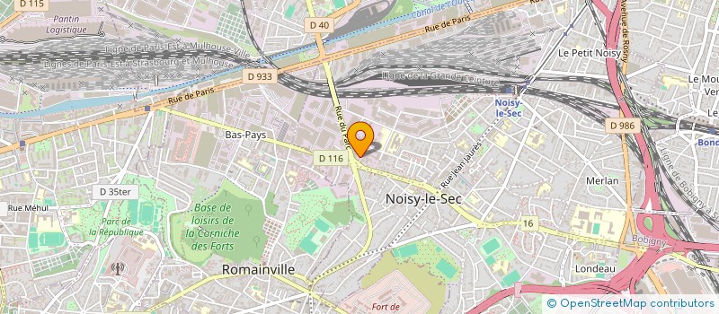 localisation de l'entreprise EDI PARQUET à NOISY-LE-SEC