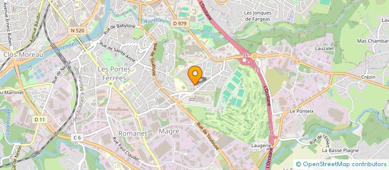 localisation de l'entreprise EDI.PROCESS à LIMOGES
