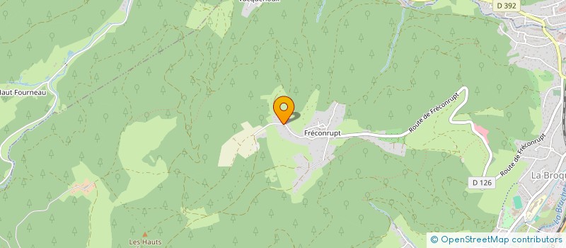 localisation de l'entreprise EDIA  LA BROQUE